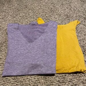 Chic Flowy V-Neck Women's Tee Bundle